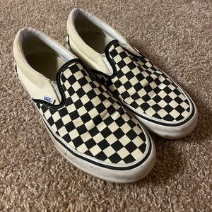 Men’s Checkered Vans